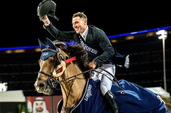 Joe Whitaker takes first place in the CSI4* Al Shira’aa Longines Diamond Tour FEI Jumping World Cup™ Grand Prix Joe Whitaker takes first place in the CSI4* Al Shira’aa Longines Diamond Tour FEI Jumping World Cup™ Grand Prix